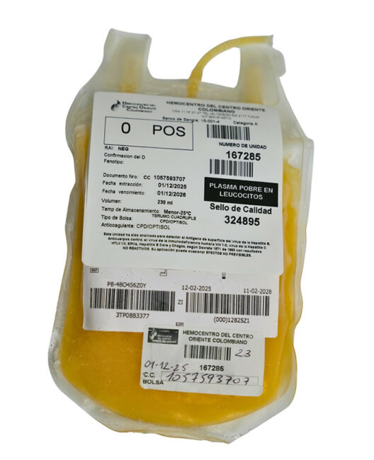 Plasma pobre en leucocitos