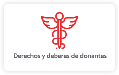 Derechos y Deberes de los Donantes